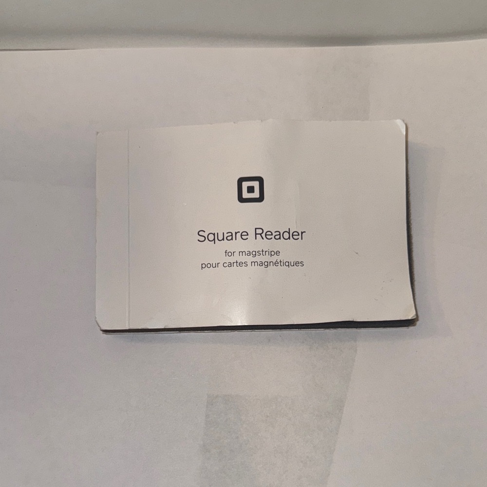 Square Magstripe Reader - White